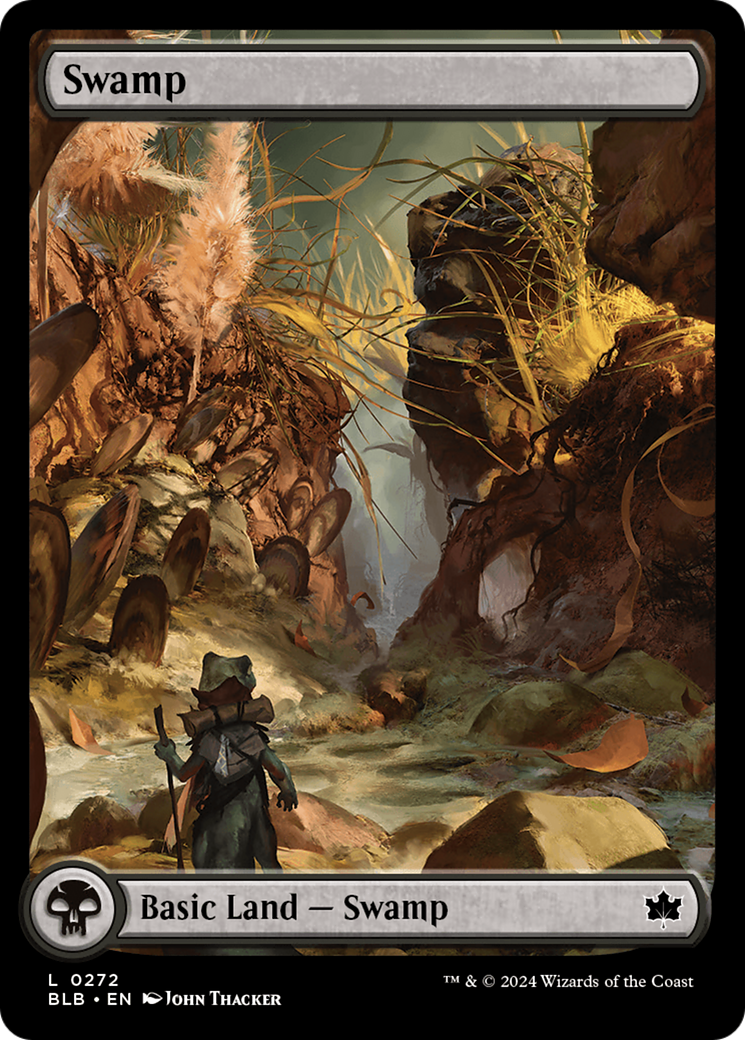 Swamp (0272) (BLB-272)  Foil - Bloomburrow