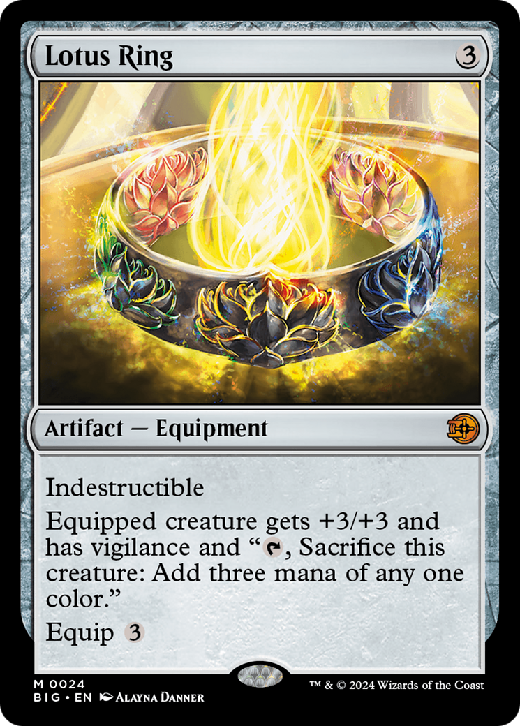 Lotus Ring (BIG-024)  Foil - The Big Score