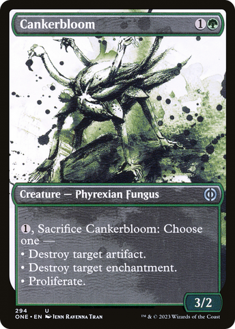 Cankerbloom (Showcase) (ONE-294)  - Phyrexia: All Will Be One: (Showcase)