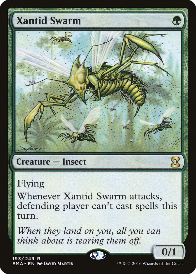 Xantid Swarm (EMA-193)  Foil - Eternal Masters