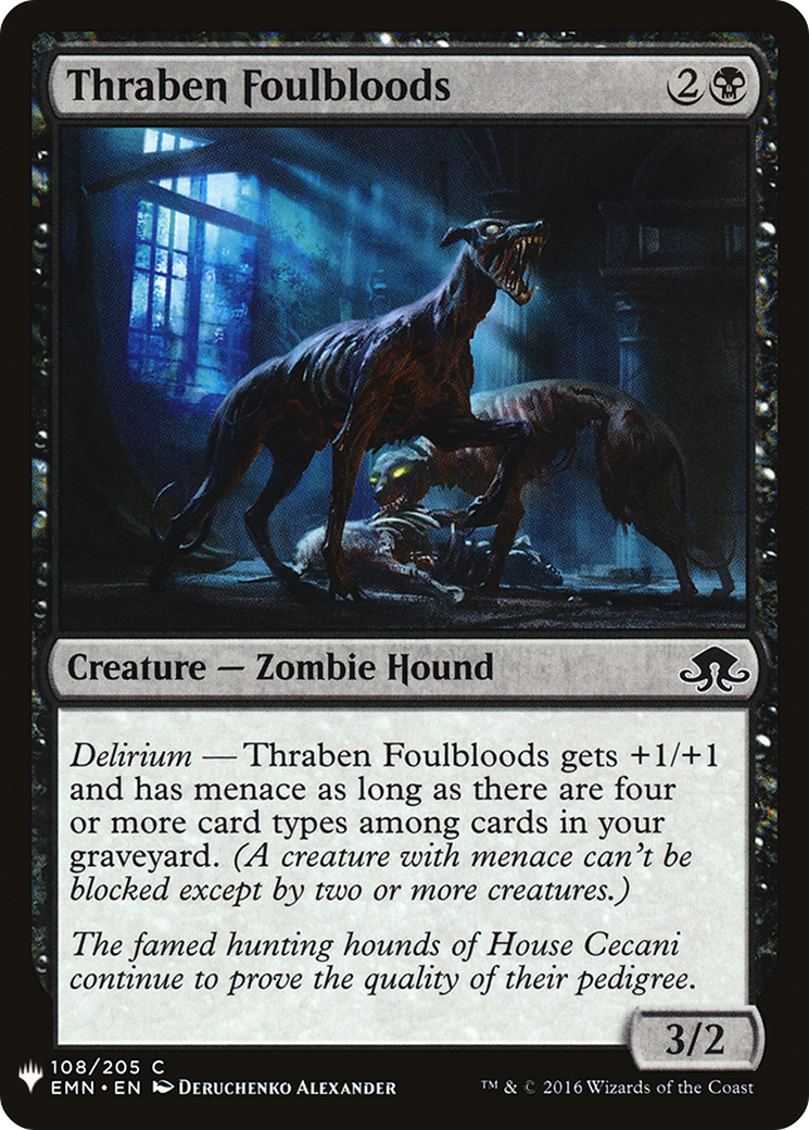 Thraben Foulbloods (LIST-EMN-108)  - The List