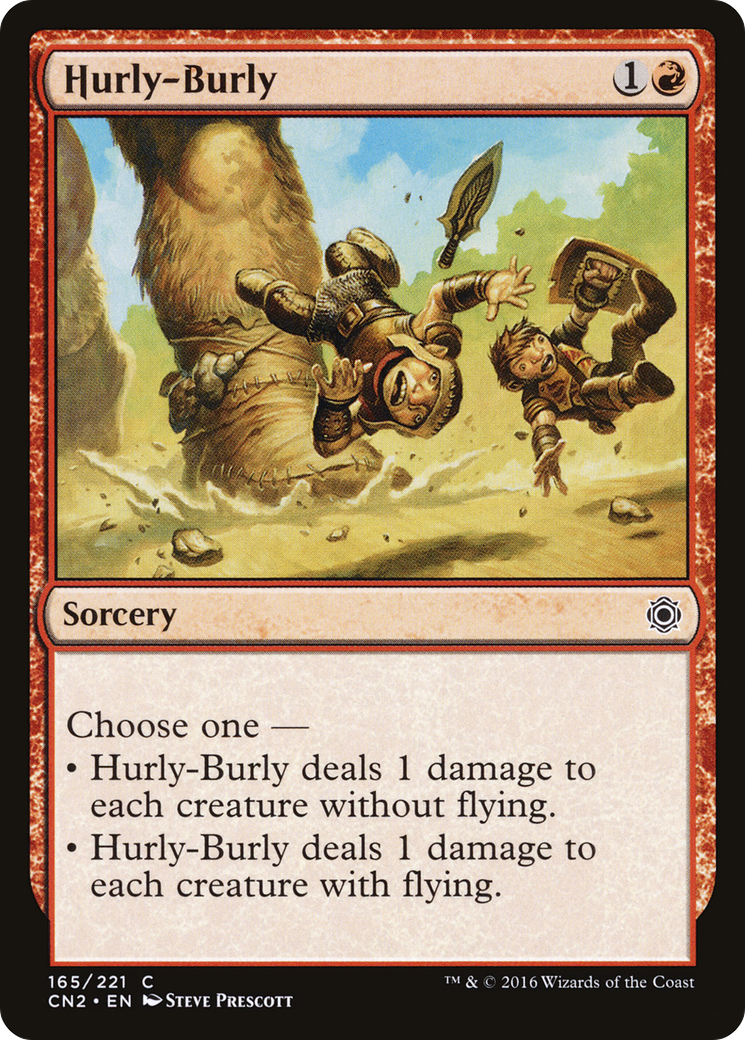Hurly-Burly (CN2-165)  Foil - Conspiracy: Take the Crown