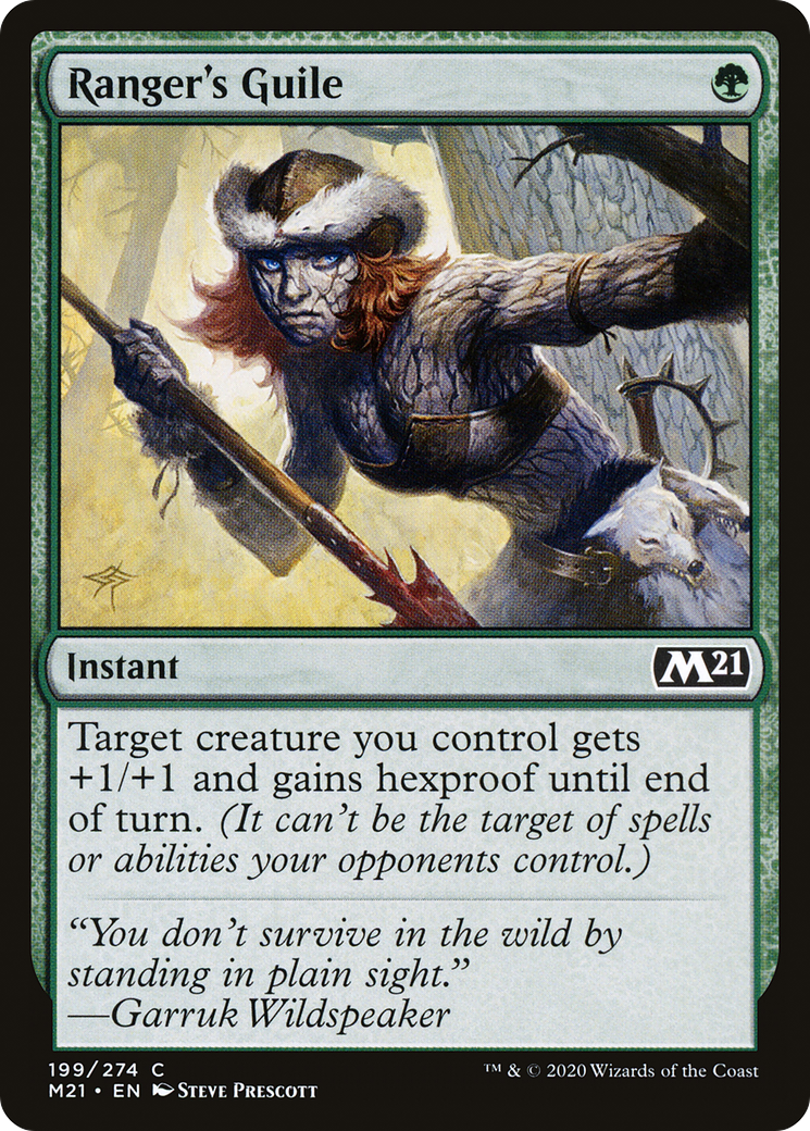 Ranger's Guile (M21-199)  Foil - Core Set 2021