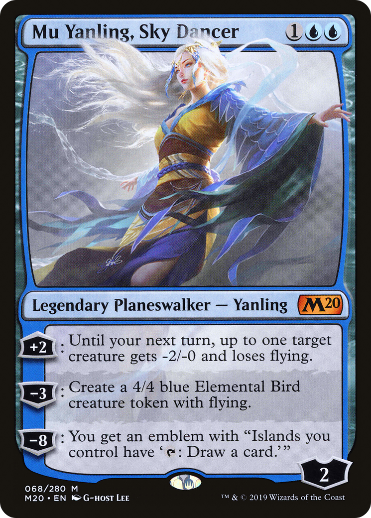 Mu Yanling, Sky Dancer (M20-068) - Core Set 2020 Foil