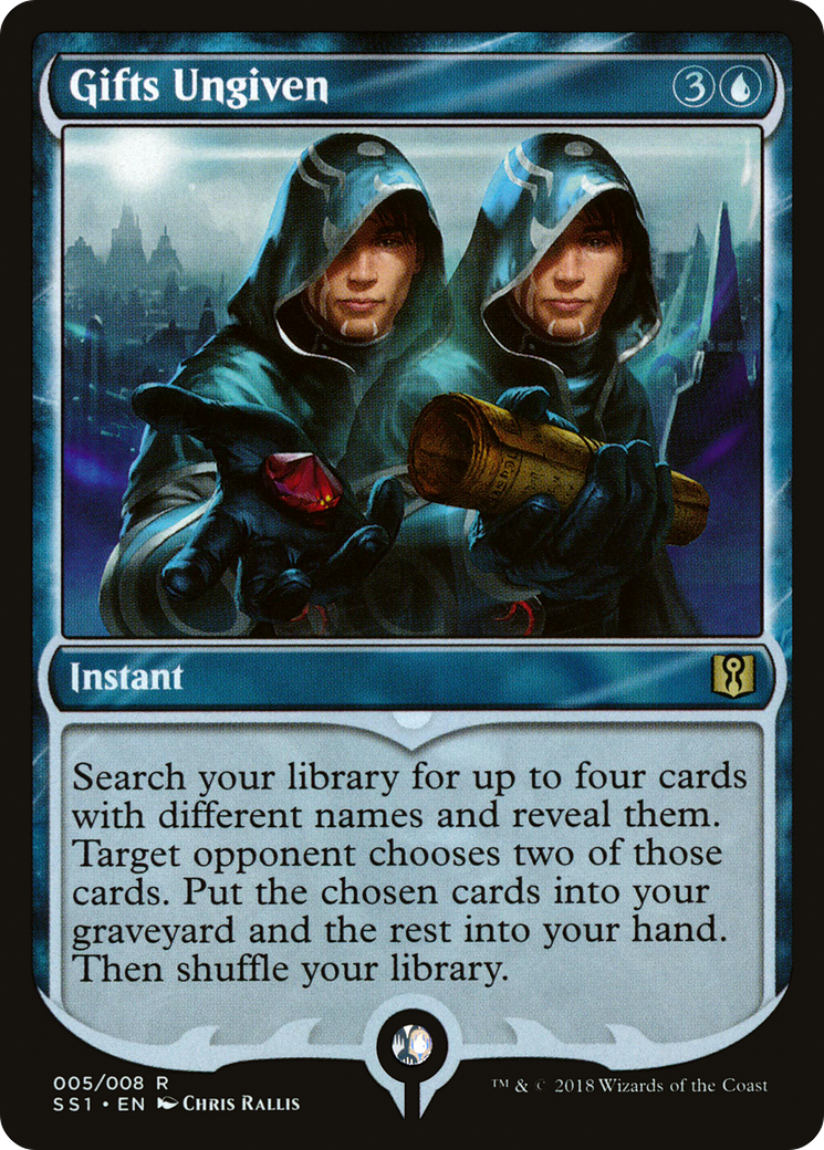 Gifts Ungiven (SS1-005)  Foil - Signature Spellbook: Jace
