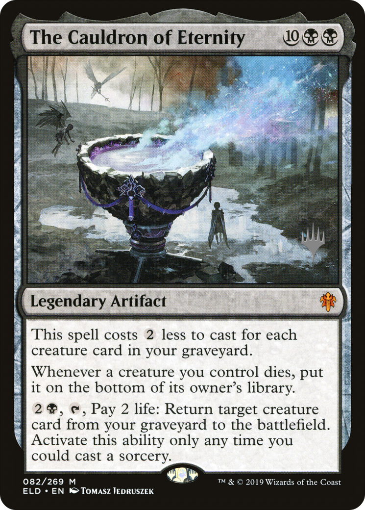 The Cauldron of Eternity (PPELD-82P) - Throne of Eldraine Promos Foil