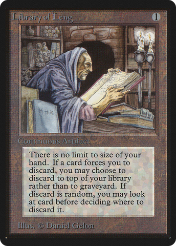 Library of Leng (LEB-)  - Limited Edition Beta