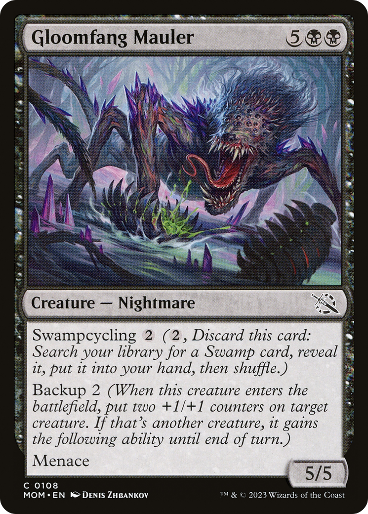 Gloomfang Mauler (MOM-108)  - March of the Machine
