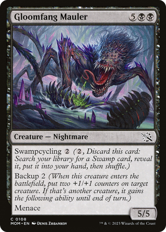 Gloomfang Mauler (MOM-108)  - March of the Machine