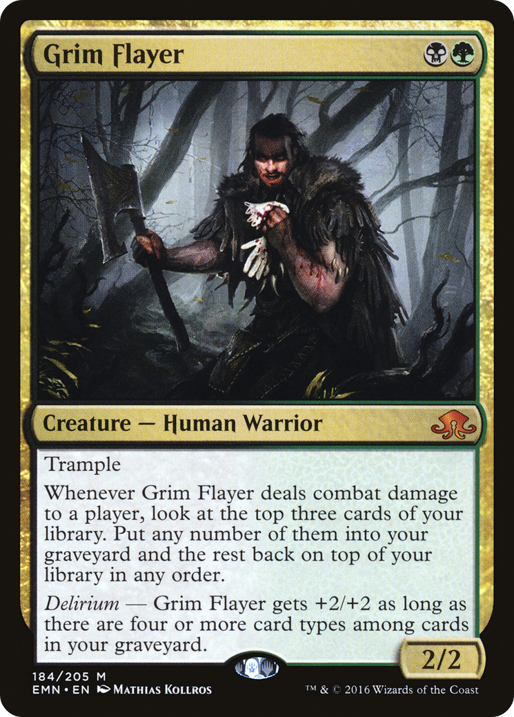 Grim Flayer (EMN-184)  Foil - Eldritch Moon