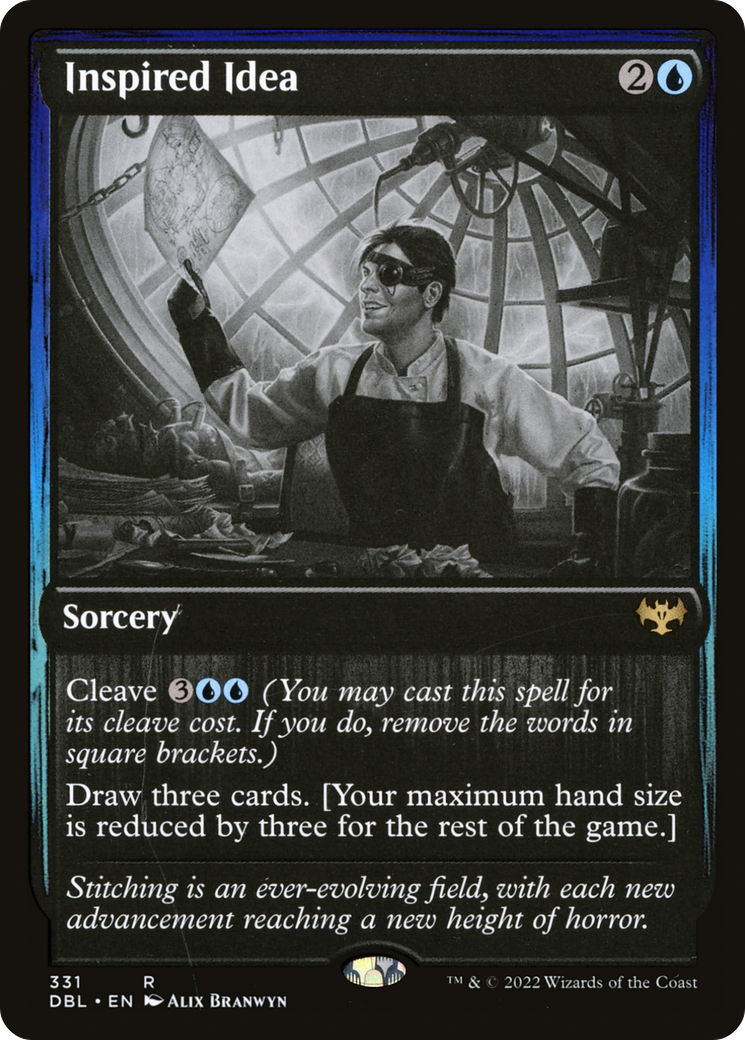 Inspired Idea (DBL-331)  Foil - Innistrad: Double Feature