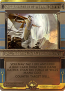 Force of Will (MPS2-014)  Foil - Amonkhet Invocations (Borderless)
