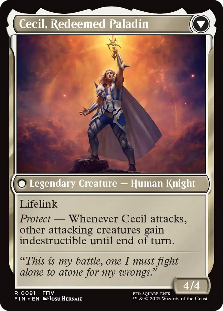Cecil, Dark Knight (FIN-091)  - FINAL FANTASY
