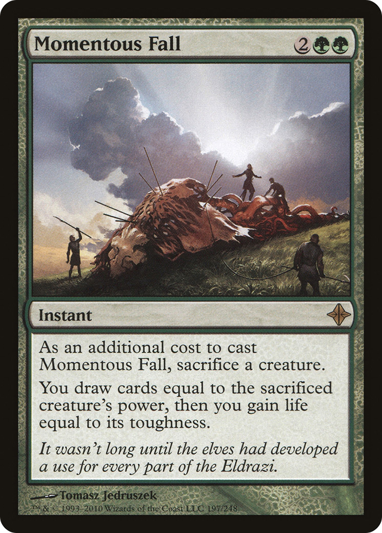 Momentous Fall (ROE-197)  - Rise of the Eldrazi