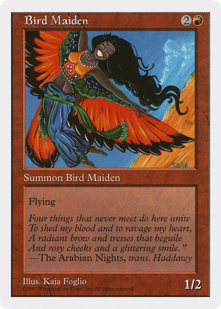Bird Maiden (5ED-)  - Fifth Edition