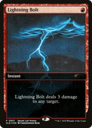 Lightning Bolt (0901) (SLD-901)  Foil - Secret Lair Drop: (Full Art)