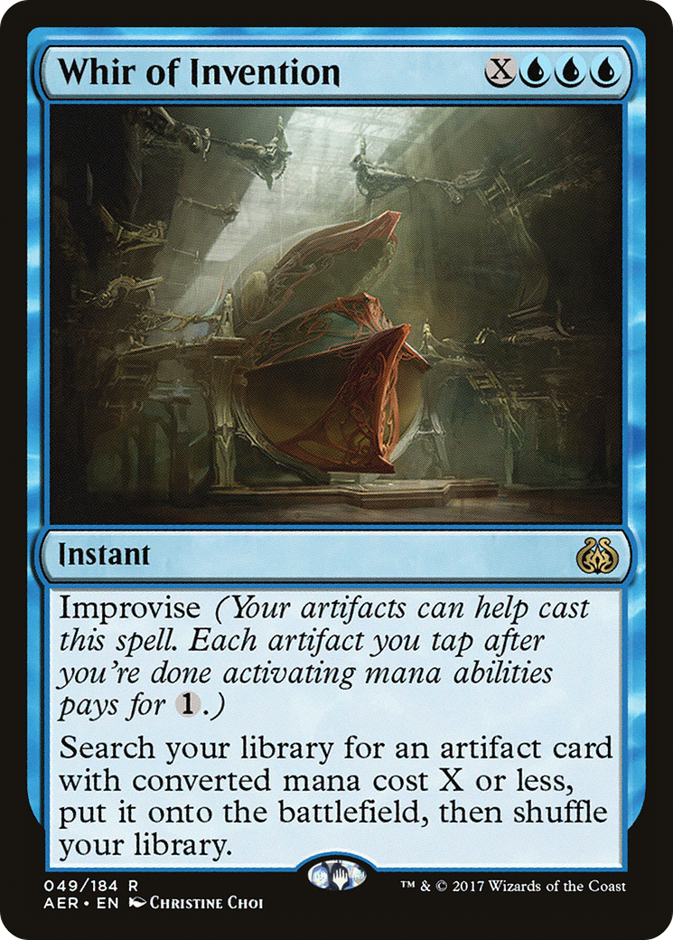 Whir of Invention (AER-049)  Foil - Aether Revolt