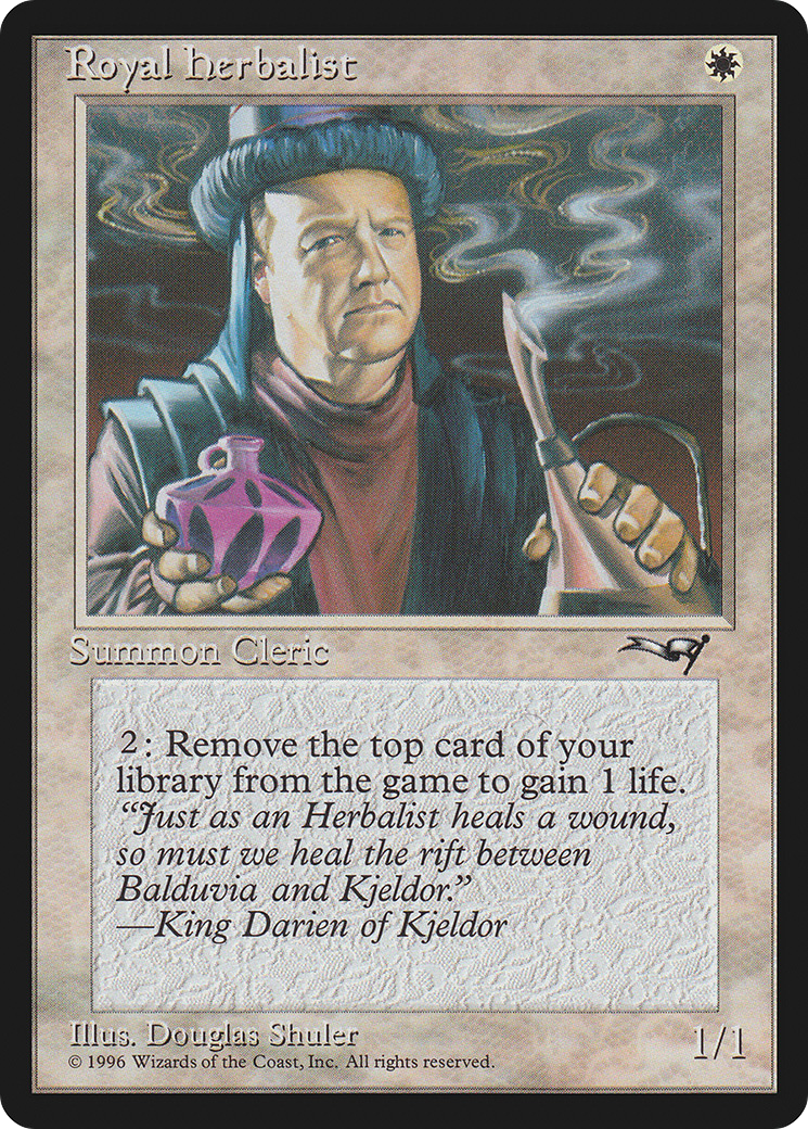 Royal Herbalist (Man) (ALL-148)  - Alliances
