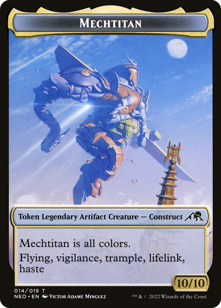 Mechtitan Token [Kamigawa: Neon Dynasty Tokens]
