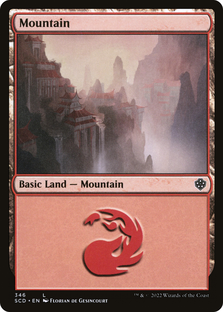 Mountain (346) (SCD-346)  - Starter Commander Decks