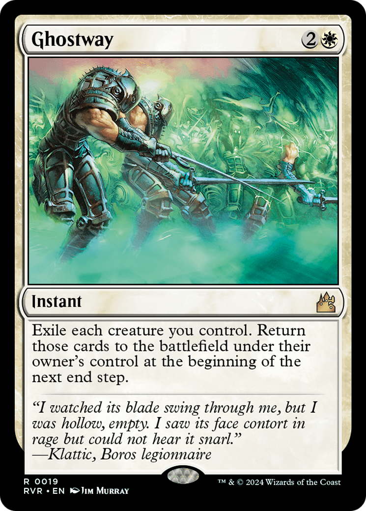 Ghostway (RVR-019)  Foil - Ravnica Remastered