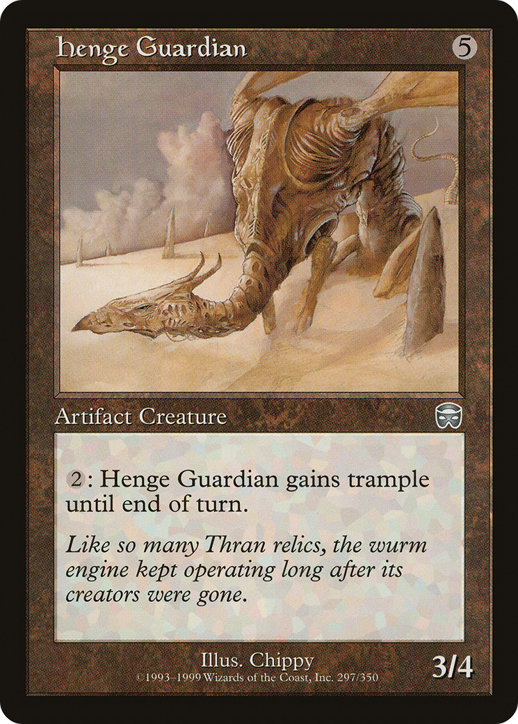 Henge Guardian (MMQ-297)  Foil - Mercadian Masques