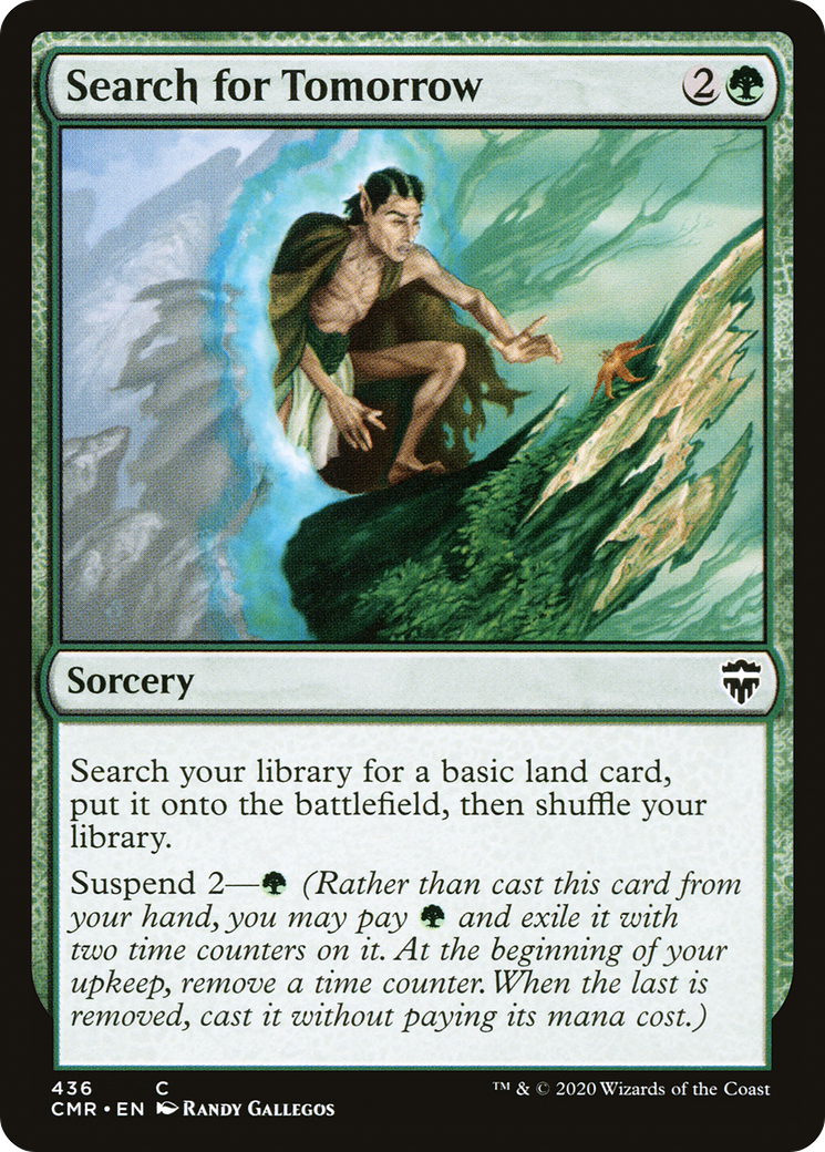 Search for Tomorrow (CMR-436)  - Commander Legends