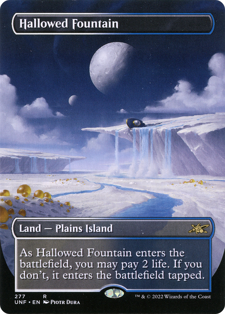 Hallowed Fountain (Borderless) (UNF-277)  - Unfinity
