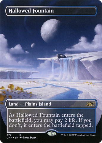 Hallowed Fountain (Borderless) (UNF-277)  - Unfinity