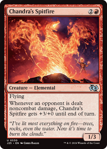 Chandra's Spitfire (J25-530)  - Foundations Jumpstart