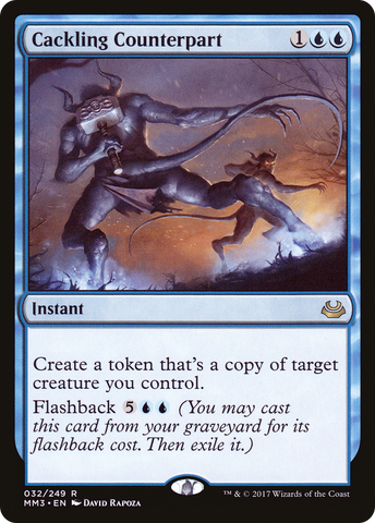 Cackling Counterpart (MM3-032)  - Modern Masters 2017