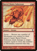 Barrel Down Sokenzan (SOK-094)  Foil - Saviors of Kamigawa
