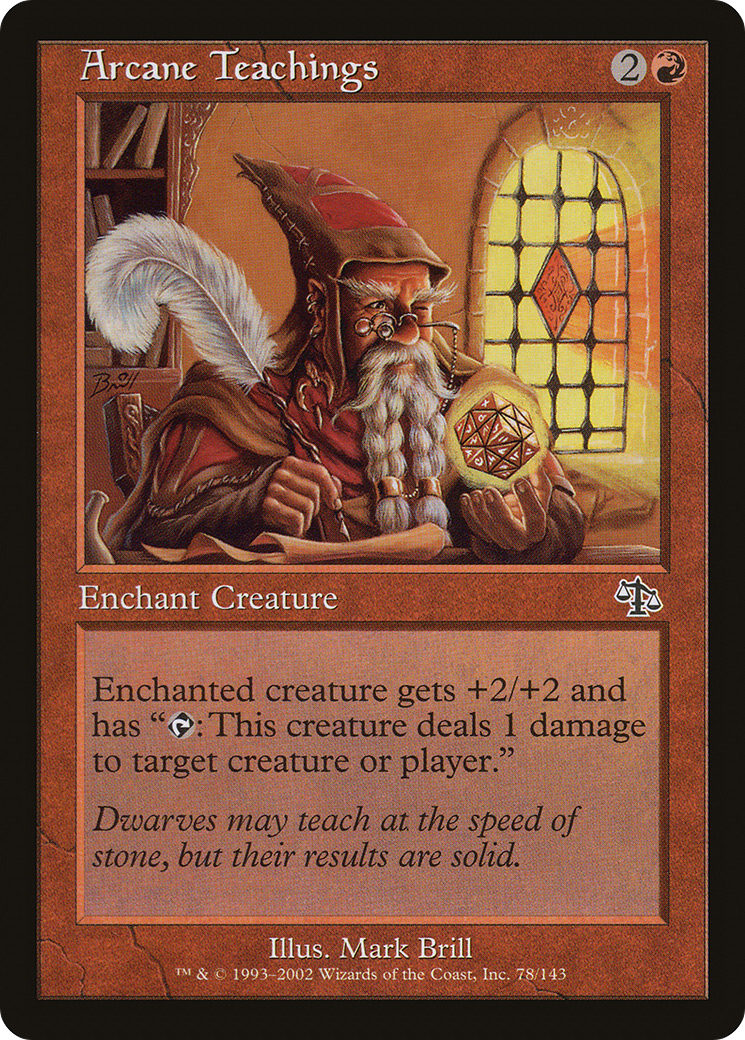 Arcane Teachings (JUD-078)  Foil - Judgment