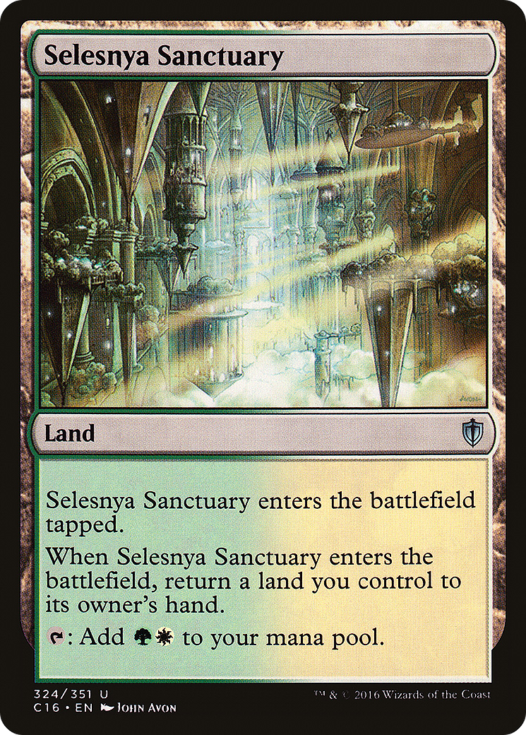 Selesnya Sanctuary (C16-324)  - Commander 2016