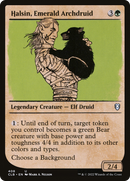 Halsin, Emerald Archdruid (Showcase) (CLB-408)  - Commander Legends: Battle for Baldur's Gate: (Showcase)
