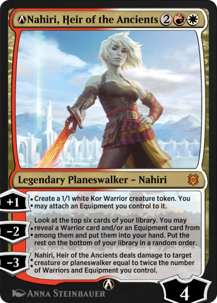 A-Nahiri, Heir of the Ancients (ZNR-A-230)  - Zendikar Rising