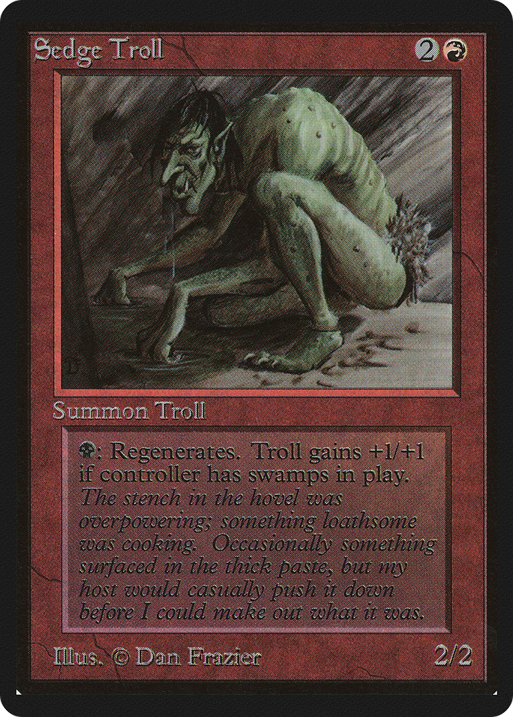 Sedge Troll (LEB-)  - Limited Edition Beta