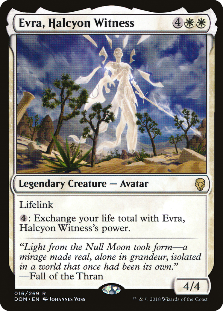 Evra, Halcyon Witness (DOM-016)  - Dominaria