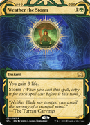 Weather the Storm (STA-058)  Foil - Strixhaven Mystical Archive: (Showcase) (Borderless)