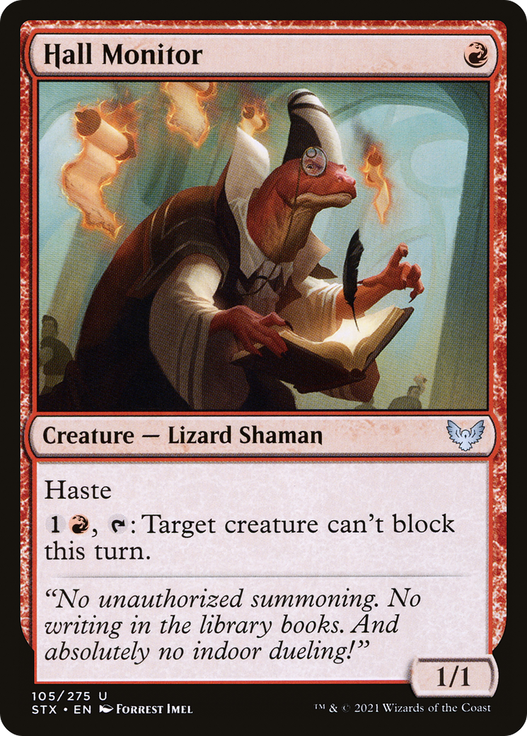 Hall Monitor (STX-105)  - Strixhaven: School of Mages