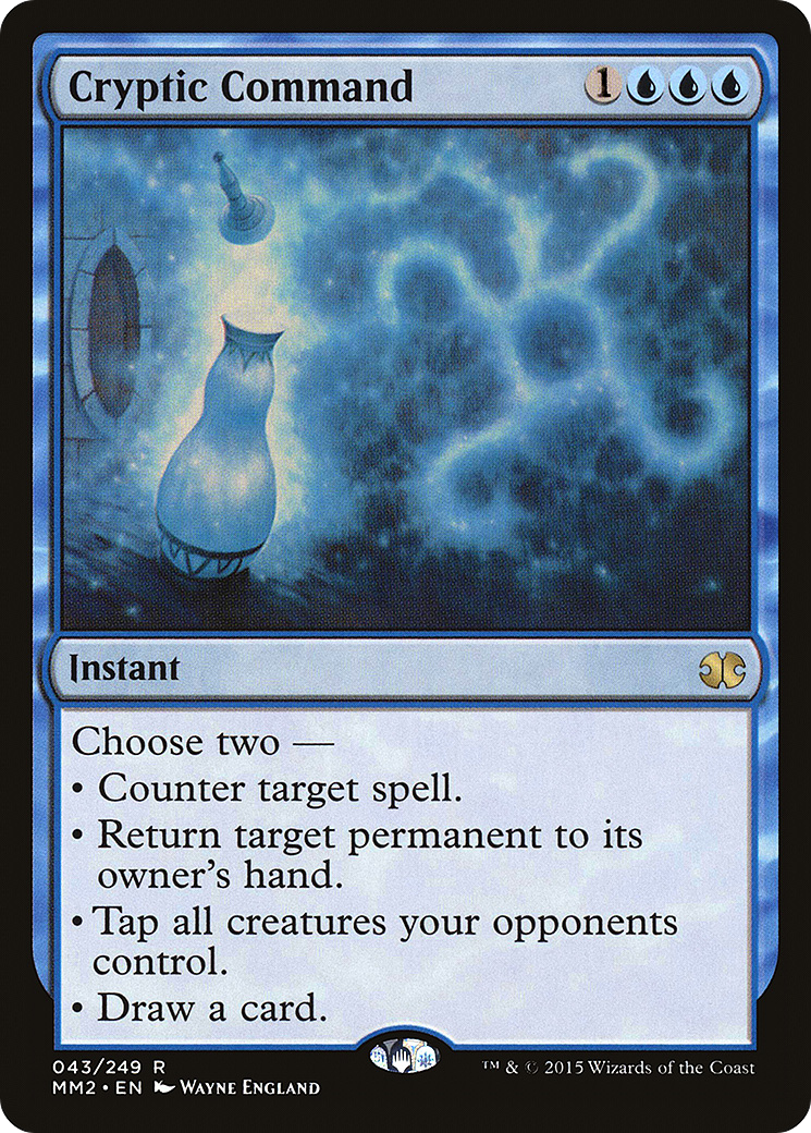 Cryptic Command (MM2-043)  Foil - Modern Masters 2015