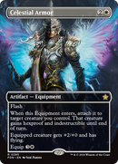Celestial Armor (Borderless) (FDN-295)  Foil - Foundations
