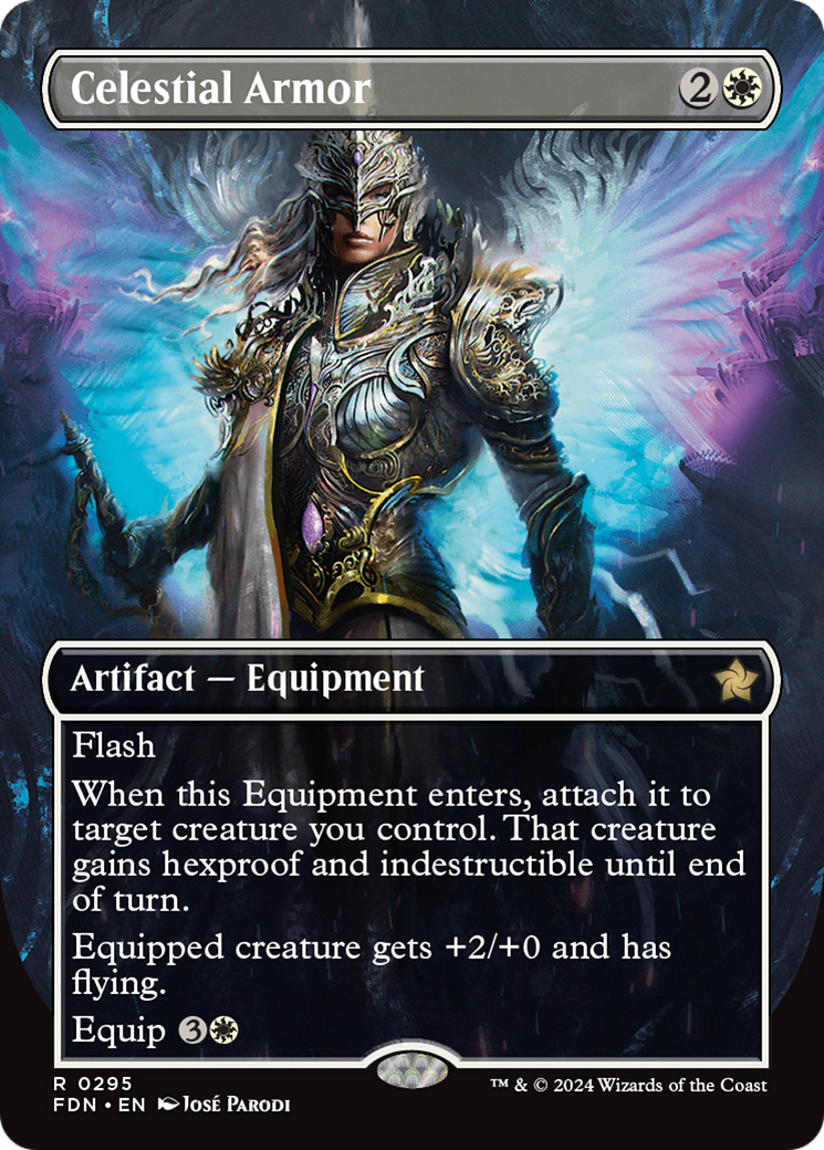 Celestial Armor (Borderless) (FDN-295)  - Foundations
