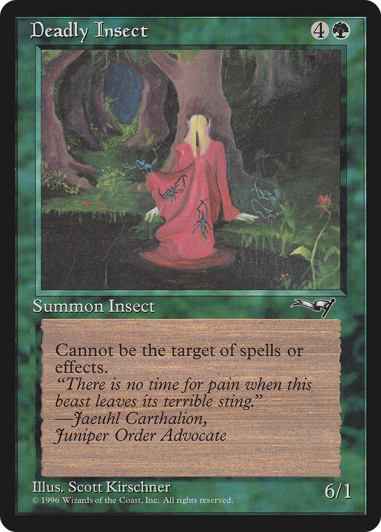 Deadly Insect (Red Robe) (ALL-065)  - Alliances