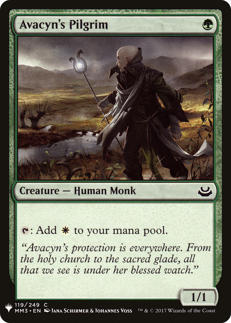 Avacyn's Pilgrim (LIST-119)  - The List