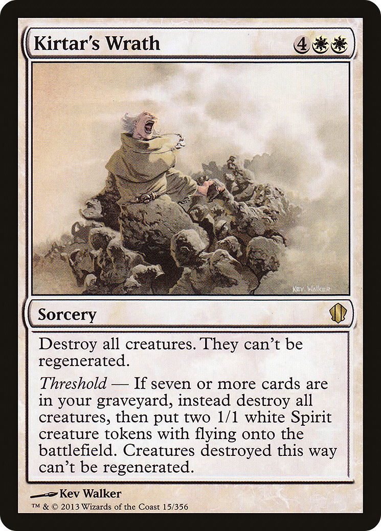 Kirtar's Wrath (C13-015)  - Commander 2013