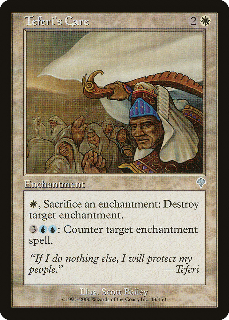 Teferi's Care (INV-043)  Foil - Invasion