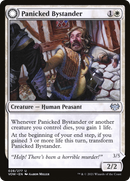 Panicked Bystander (VOW-028)  - Innistrad: Crimson Vow: (Double Faced Transform)