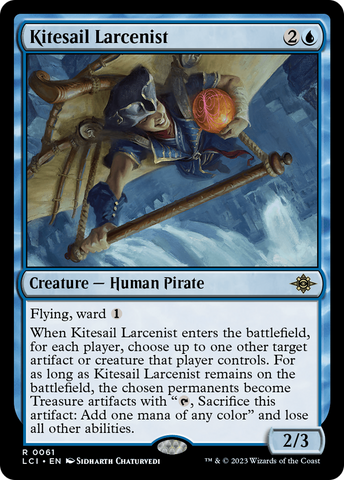Kitesail Larcenist (LCI-061)  Foil - The Lost Caverns of Ixalan