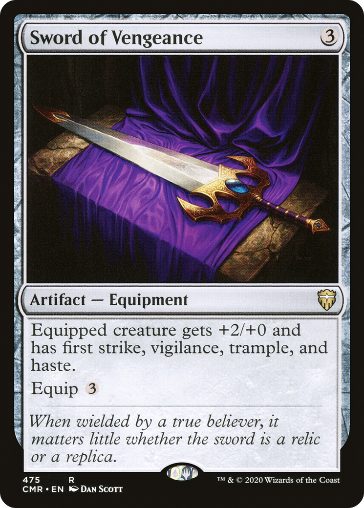 Sword of Vengeance (CMR-475)  - Commander Legends